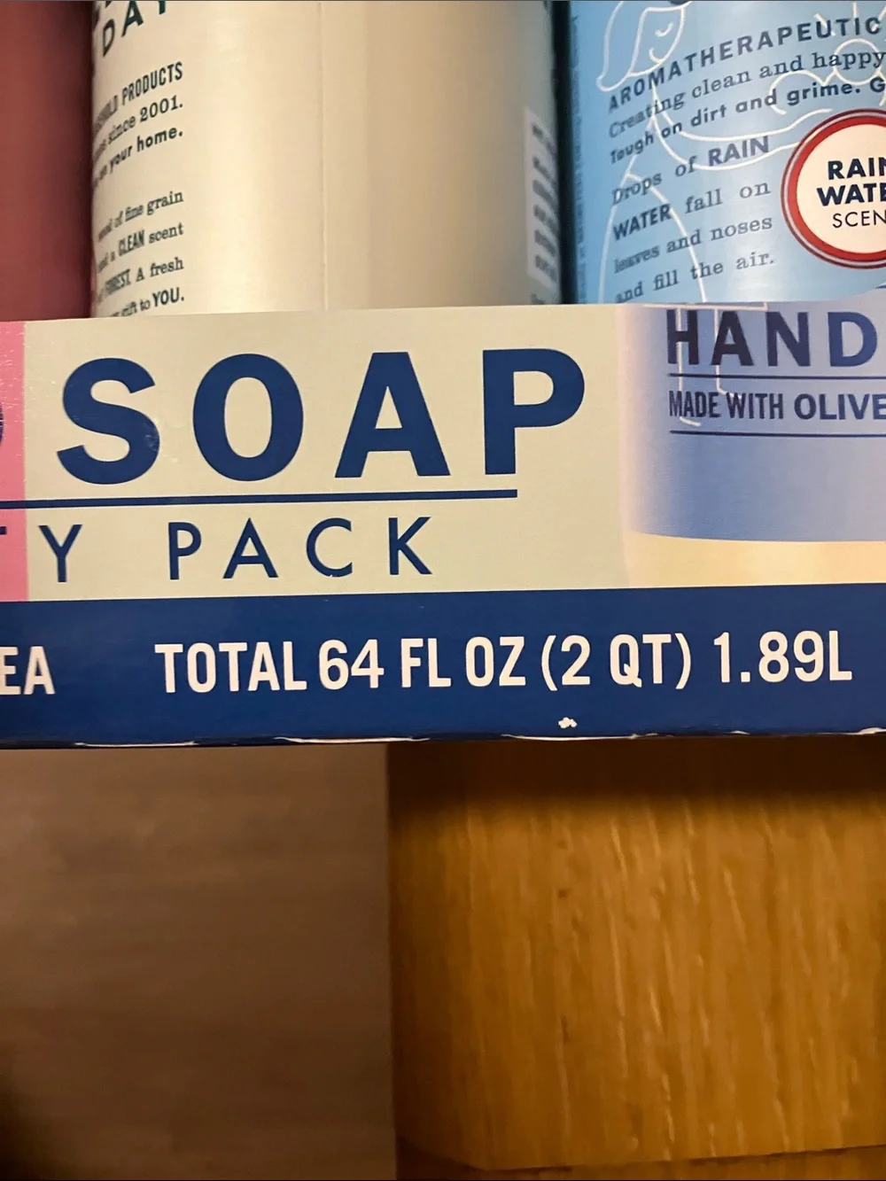 Hand Soap Variety Pack - Pink, Cream, Blue